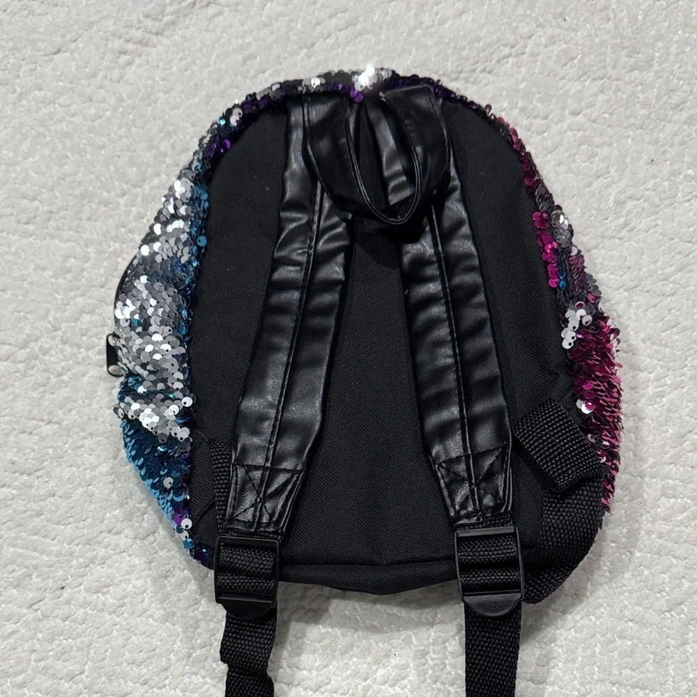 Sequin Mini Backpack in Multicolor